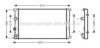 VAUXH 09111216 Radiator, engine cooling